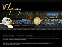 Tablet Screenshot of flywaytaxidermy.com